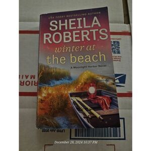 Winter at the beach by Sheila Roberts mira books isbn 9780778369950